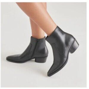 Dolce Vita - Fahari H2O Black Leather - Size 8